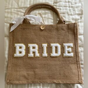 Bride Tote Bag NWOT